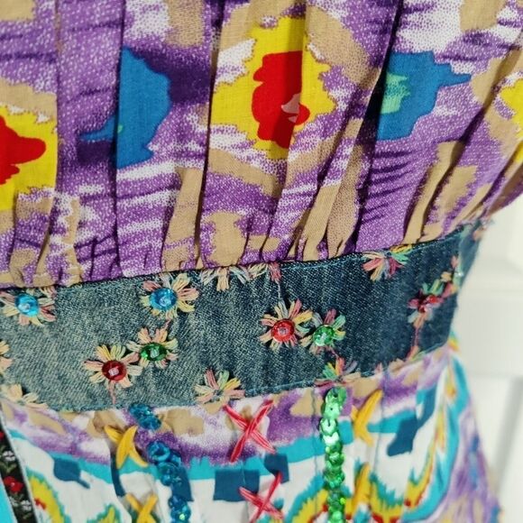 Midi Forla Paris Dress M Nwt - Picture 14 of 15